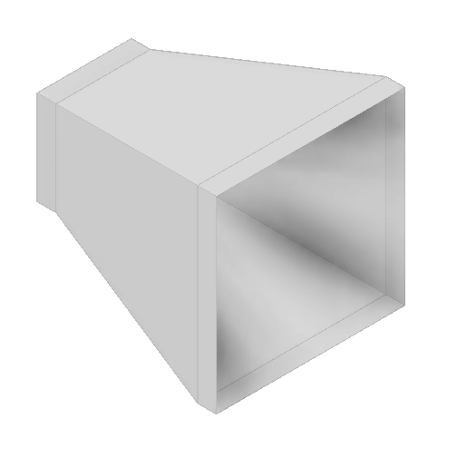 Übergang symmetrisch